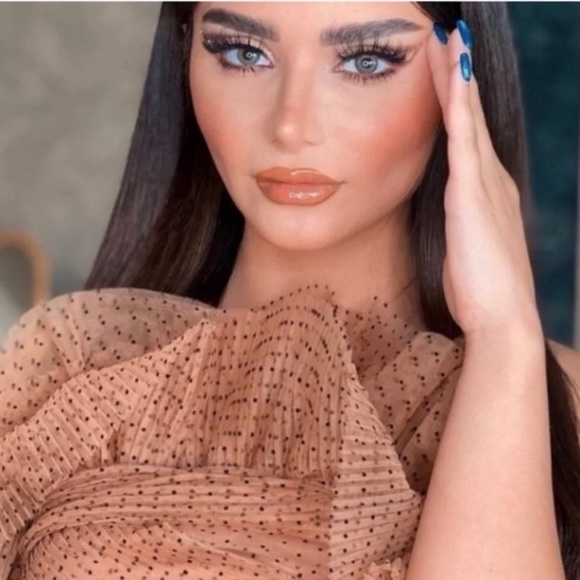 zara tulle stapless crop top - Picture 5 of 6